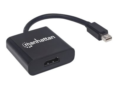 MANHATTAN Aktiver Mini-DisplayPort auf HDMI-Adapter schwarz