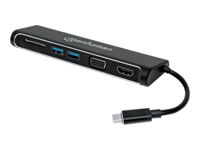 MANHATTAN USB-C auf HDMI/VGA 4-in-1