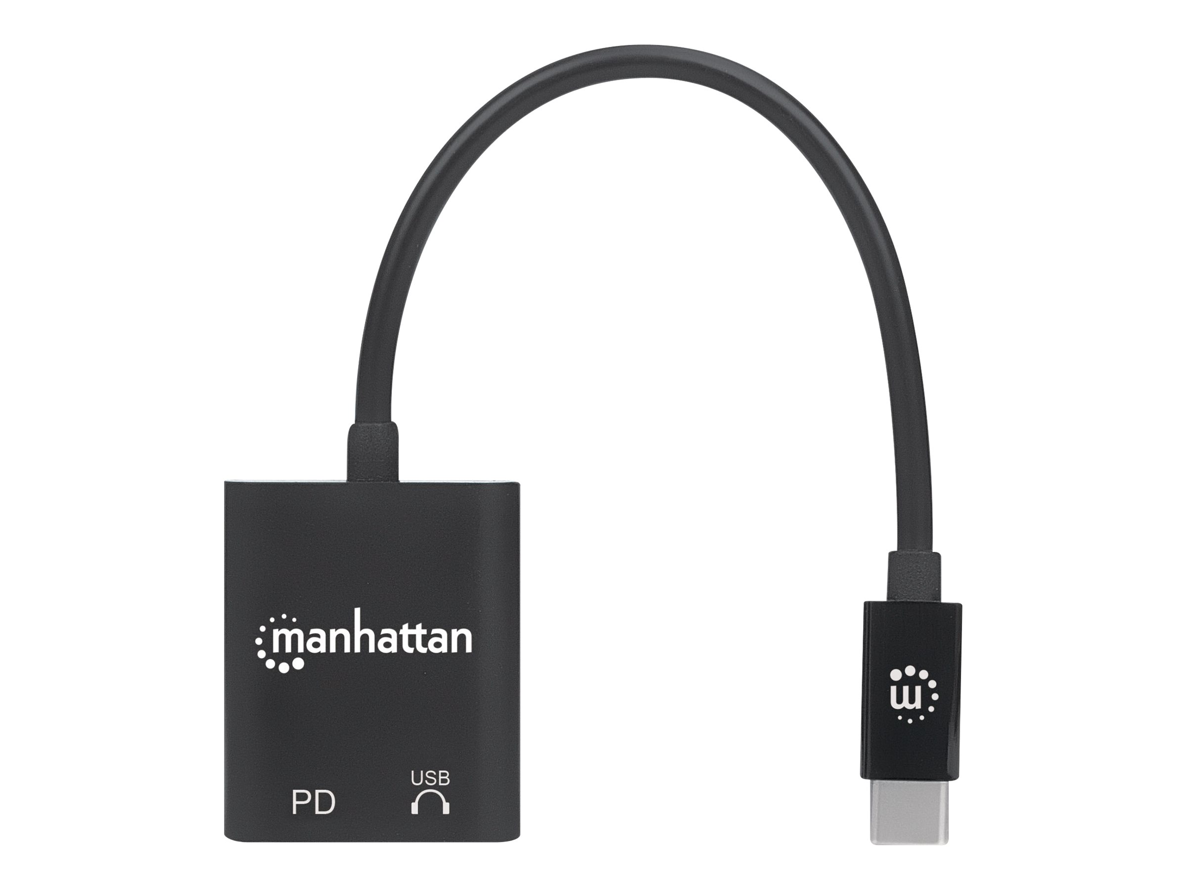 MH USB-C Audioadapter mit Ladeport