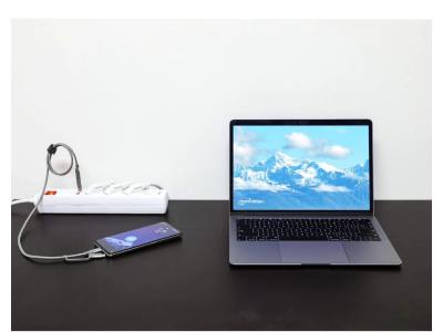 MANHATTAN Steckdosenleiste 4fach mit 2 USB-Port weiß AN/AUS