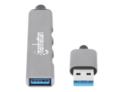 MH 4-Port USB 3.0/2.0 USB-A Hub A-St.