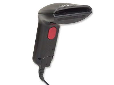 MANHATTAN Barcodescanner Kontakt CCD    USB   60mm  schwarz