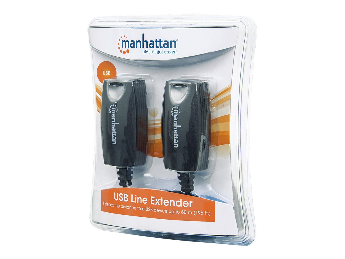 MANHATTAN USB-Extender USB 1.1  bis 60m             schwarz retail
