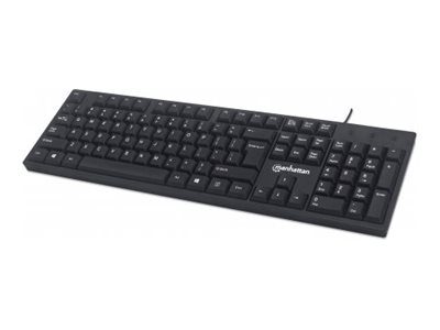 MANHATTAN USB-Tastatur schwarz