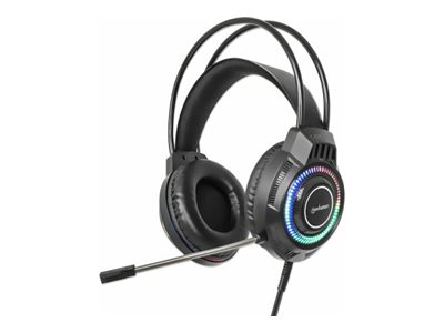 MANHATTAN RGB LED Over-Ear USB Gaming-Headset Kabelgebunden