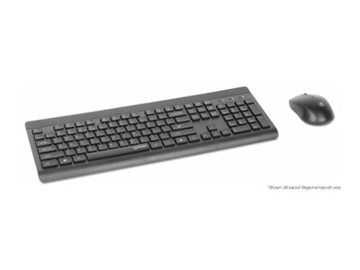 MANHATTAN Funk-Tastatur-Maus-Set MWK7350 schwarz