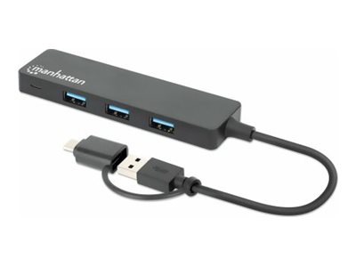 MH 4-Port USB 3.0 /2.0 USB-A/C A-St.