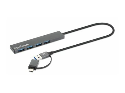 MH 4-Port USB 3.0 /2.0 USB-A/C A-St.