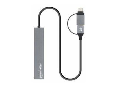 MH 4-Port USB 3.0 /2.0 USB-A/C A-St.