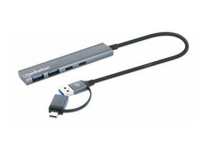 MH 4-Port USB 3.0 /2.0 USB-A/C A-St. 2x2