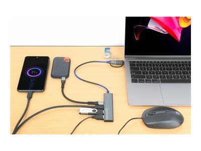 MH 4-Port USB 3.0 /2.0 USB-A/C A-St. 2x2