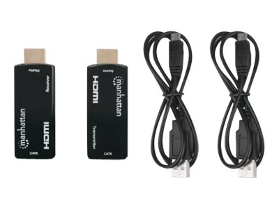 MANHATTAN  kompakter 1080p HDMI over Ethernet Extender Kit