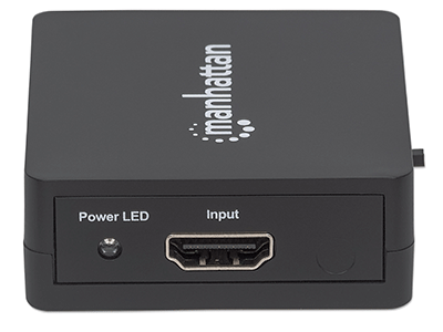 MANHATTAN 1080p 2-Port HDMI-Splitter Strom über USB schwarz