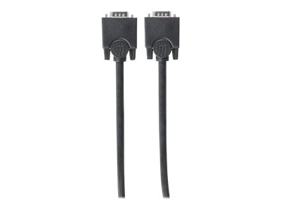 MANHATTAN SVGA Kabel HD15 St/St  1.8m               schwarz