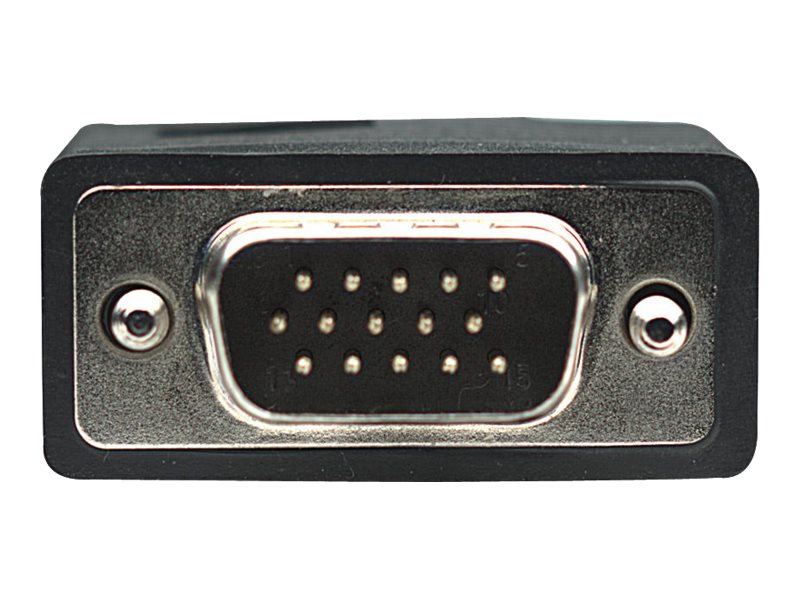 MANHATTAN SVGA Kabel HD15 St/St  1.8m  Ferritkern   schwarz