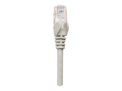 INTELLINET Patchkabel RJ45 U/UTP Cat5e 2.0m Hebelschutz grau