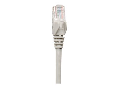 INTELLINET Patchkabel RJ45 U/UTP Cat5e 2.0m Hebelschutz grau