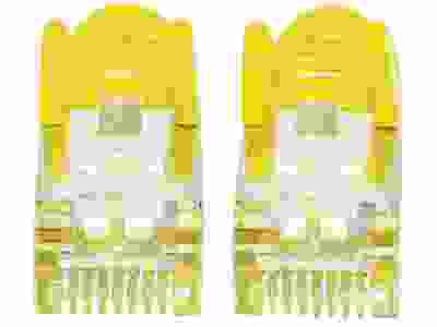 INTELLINET Patchkabel RJ45 SF/UTP Cat5e  2m Hebelschutz gelb