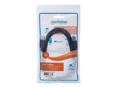 MANHATTAN USB 2.0 Anschlusskabel 3m