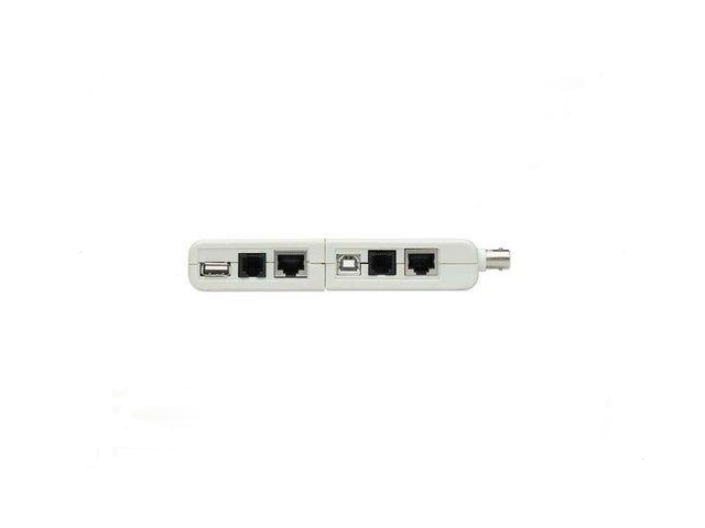 INTELLINET Kabeltester 4-in-1 RJ45/RJ11/USB/BNC       beige retail