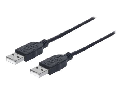 MANHATTAN USB 2.0 Anschlußkabel 1m A-Stecker/A-Stecker