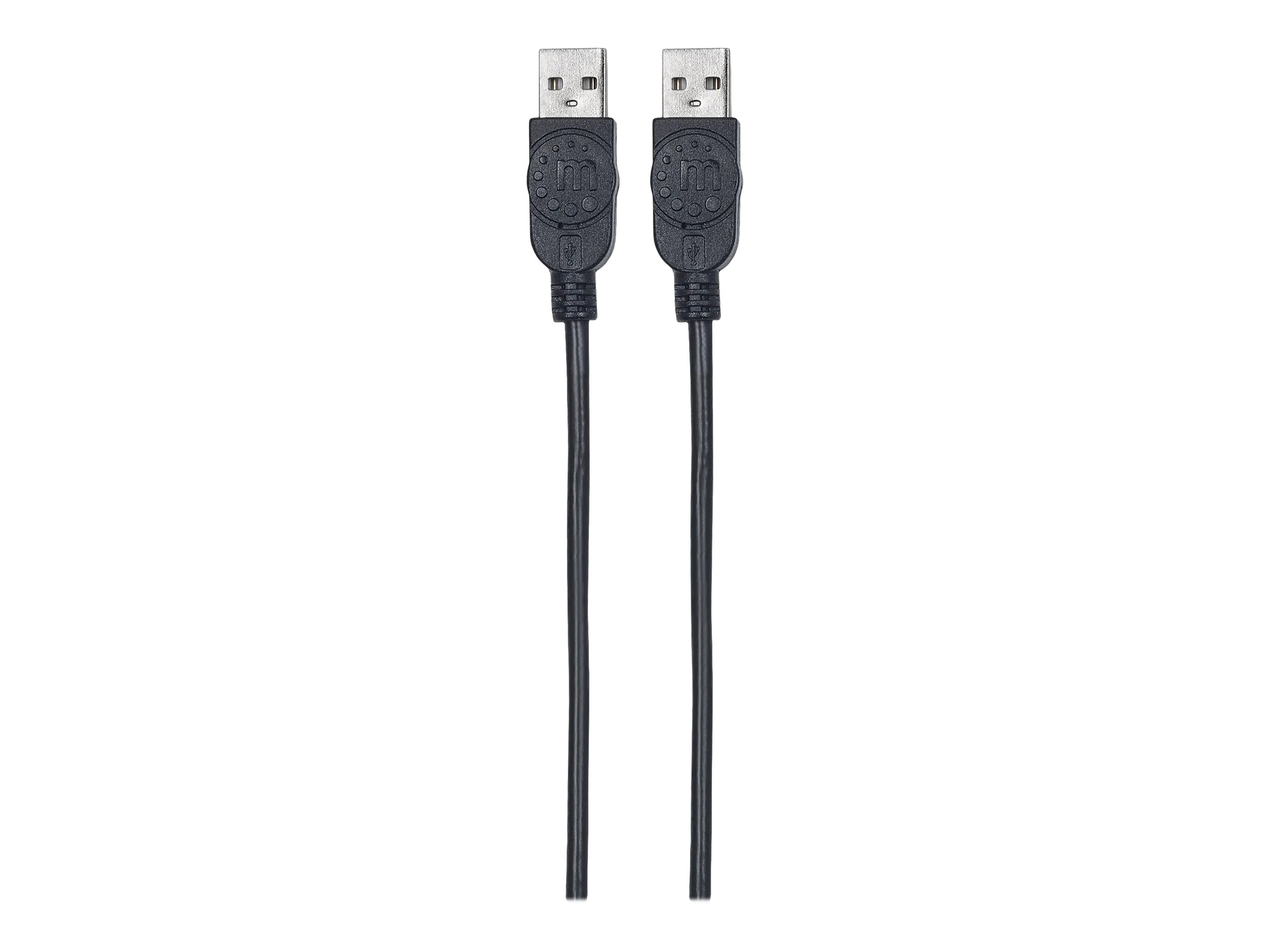 MANHATTAN USB 2.0 Anschlußkabel 1m A-Stecker/A-Stecker