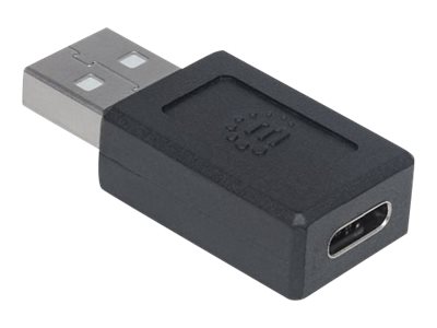 MANHATTAN USB 2.0 Typ C Adapter Typ C-Buchse auf A-Stecker