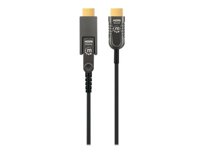 MH HDMI LWL St-St/MicroHDMI St 4K60 20m