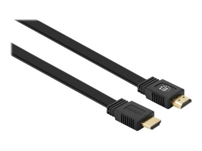 MH HDMI Kabel St./St. flach 5m schw