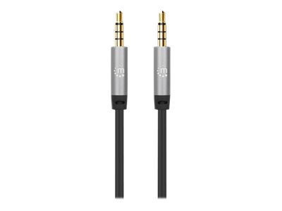 MANHATTAN Audio-Anschlusskabel Aux / 3,5 mm Klinke 5m