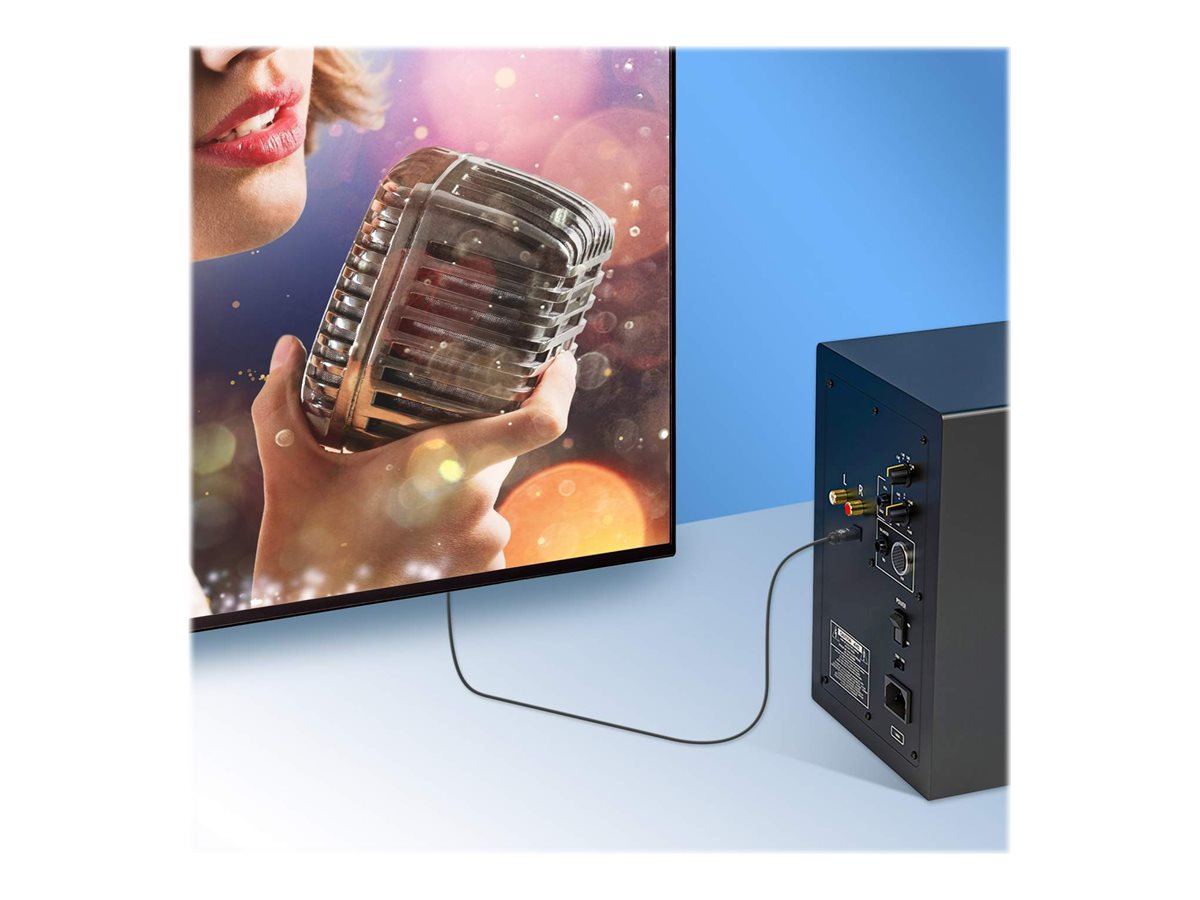 MANHATTAN Audiokabel Toslink Stecker/Stecker 2m