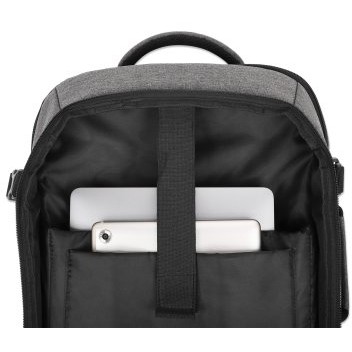 MANHATTAN NB Rucksack Rome        bis 17,3       anthrazit