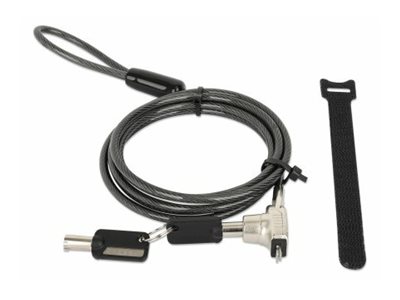 MANHATTAN Laptopschloss mit Schlüssel Nano-Sicherheitsslot