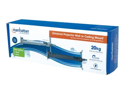 MANHATTAN Beamer Decken- und Wandhalterung 20kg schwarz