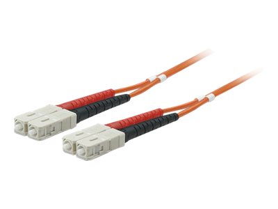 INTELLINET LWL Anschlusskabel SC/SC 2m  Multimode OM2 orange