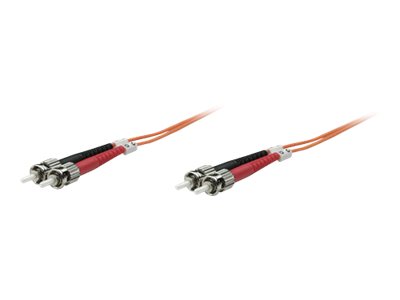 INTELLINET LWL Anschlusskabel ST/ST 2m  Multimode OM2 orange