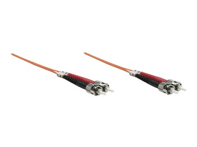 INTELLINET LWL Anschlusskabel ST/ST 2m  Multimode OM2 orange