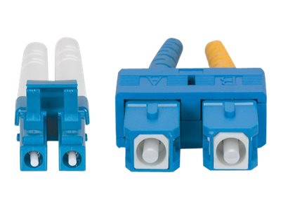 INTELLINET LWL Anschlusskabel LC/SC  1m Singlemode OS2 gelb