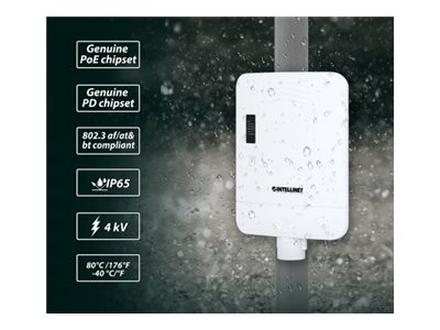 INT Outdoor 5-Port Gig PoE Switch Passth