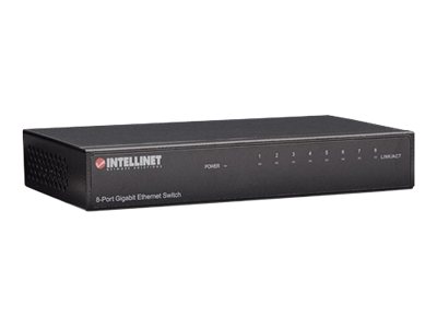 INTELLINET 8-Port Gigabit Ethernet Switch