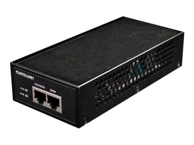 INTELLINET PoE+ Injektor 1-Port Gigabit 30W  schwarz