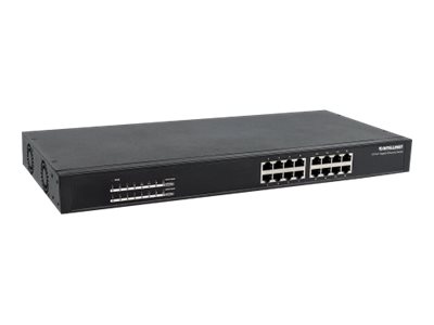 INTELLINET 16-Port Gigabit Ethernet PoE+