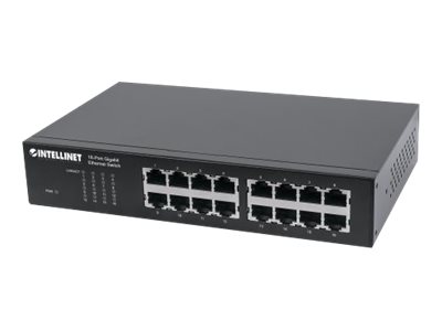 INTELLINET 16-Port Gigabit Ethernet Swit