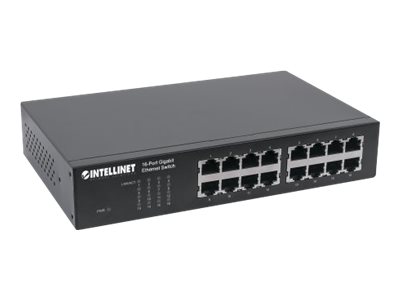 INTELLINET 16-Port Gigabit Ethernet Swit
