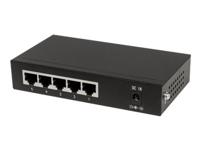 INT 5-Port Gigabit Ethernet PoE+ Switch