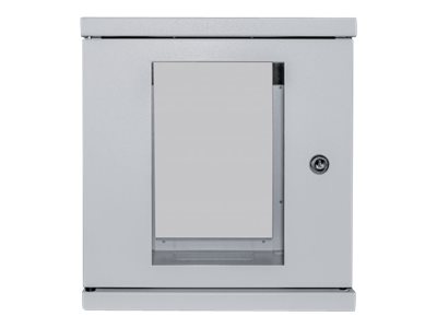 INTELLINET Wandverteiler     6HE 300x300mm grau,montiert