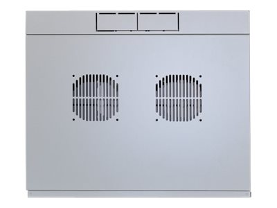 INTELLINET Wandverteiler 12HE 540x600mm Schwenkrahmen grau