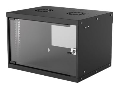 INT 19Z Wandverteiler 6HE T:40cm schwarz