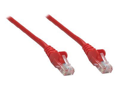 INTELLINET Patchkabel RJ45 S/FTP Cat6 Kupfer LSZH 1,5m rot