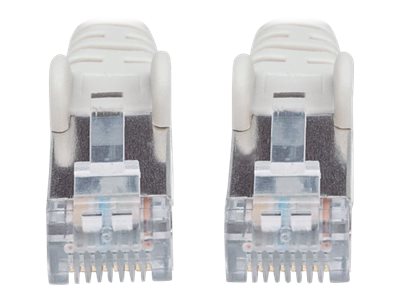 INTELLINET Patchkabel Cat6a-Stecker/Cat7-Rohkabel 0,25m grau